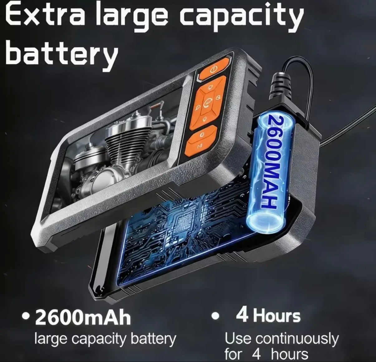 Cámara Endoscópica 30 Metros - Impermeable IP68