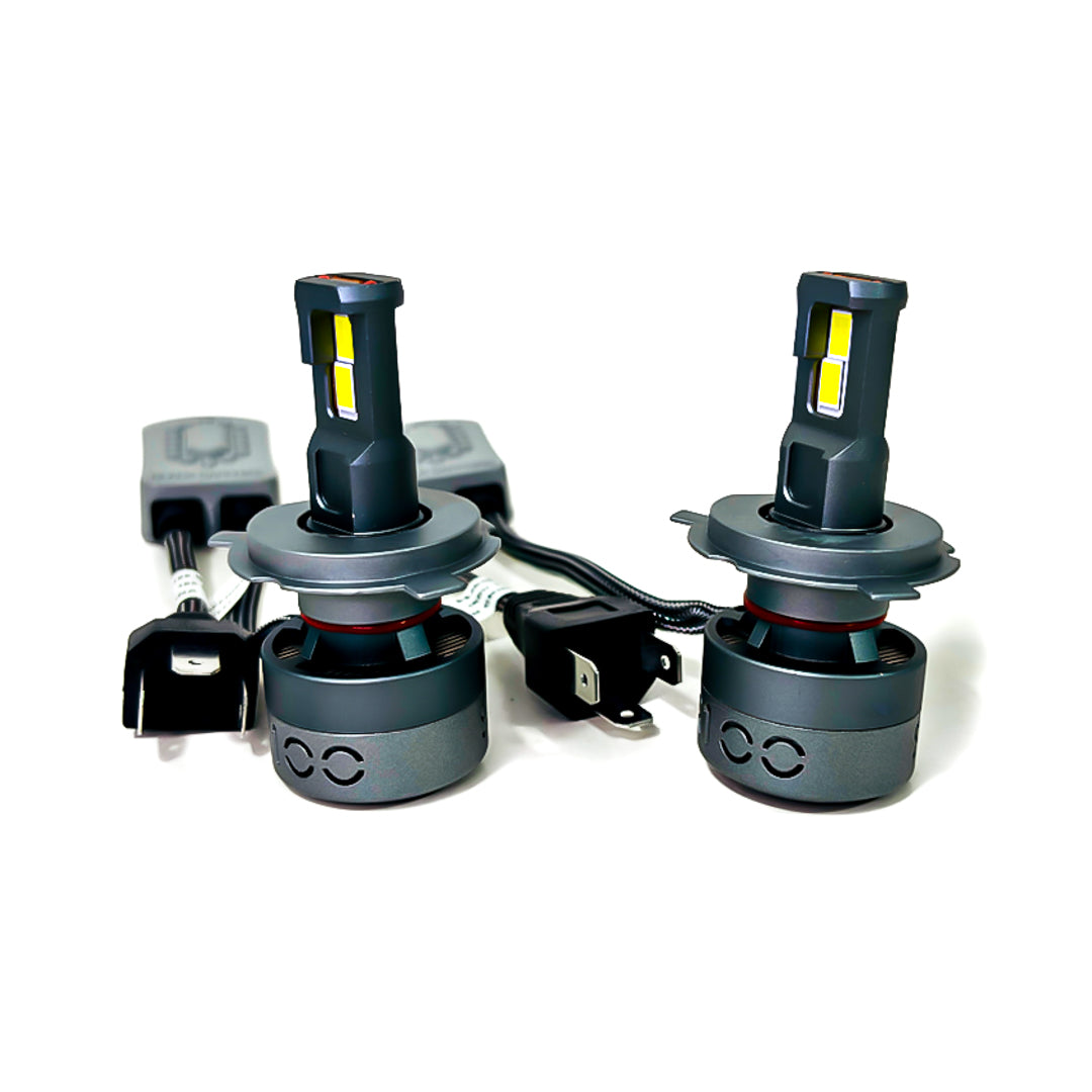 Kit Ampolletas Turbo Led Black Sapphire Ir100 Dakar 75w