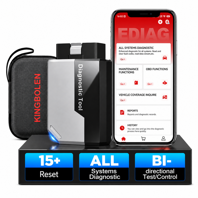Escáner multimarca Ediag Elite bidireccional | 15 servicios