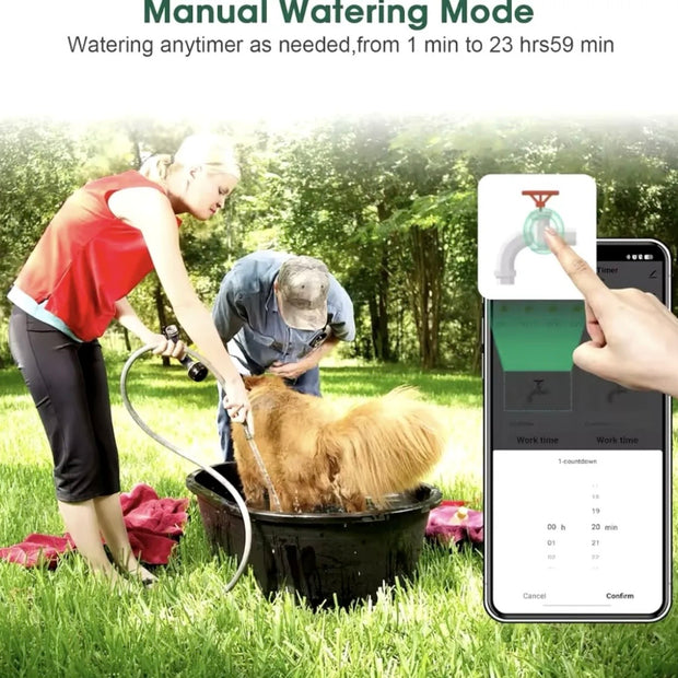 Temporizador De Rocío De Agua Inteligente / Sistema De Riego