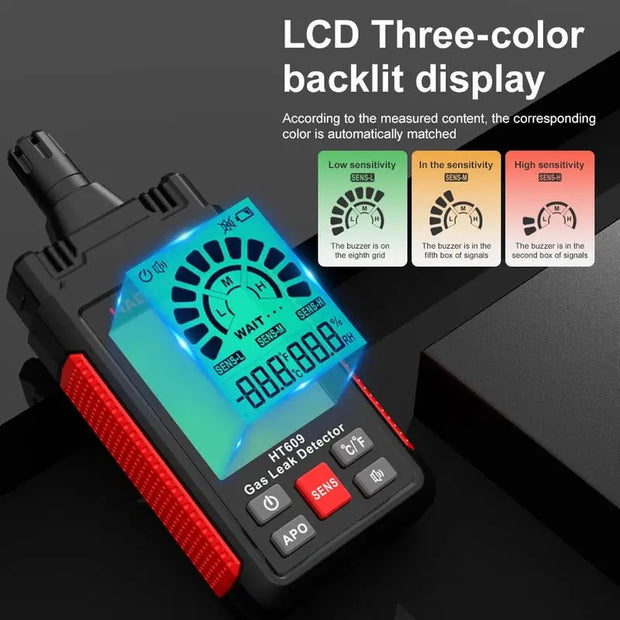 Detector Probador De Fugas De Gas Combustible Verde Oscuro thor insumos