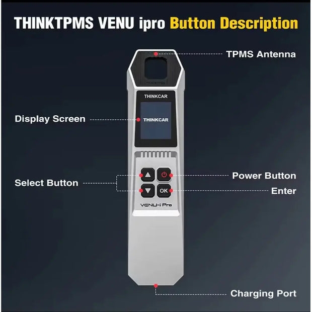 Programador De Sensor Tpms De Auto Thinkcar Venu-i - thor insumos