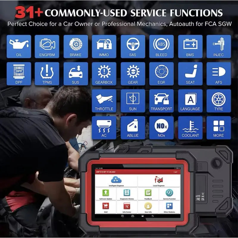 Launch Crp919e Bt Escáner Multimarca 2 Años De Actualización thor insumos
