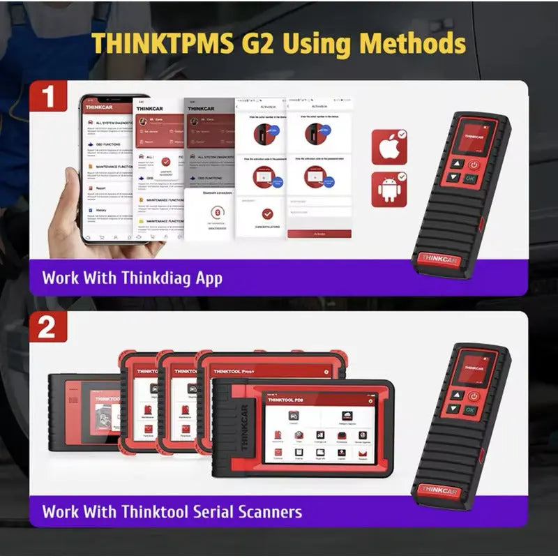 Escáner Multimarca Para Auto Thinkdiag 2+tpms Thinkcar thor insumos