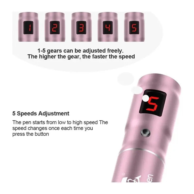 Dermapen Inalámbrico, Microneedling Autentico + 12 Cartuchos thor insumos