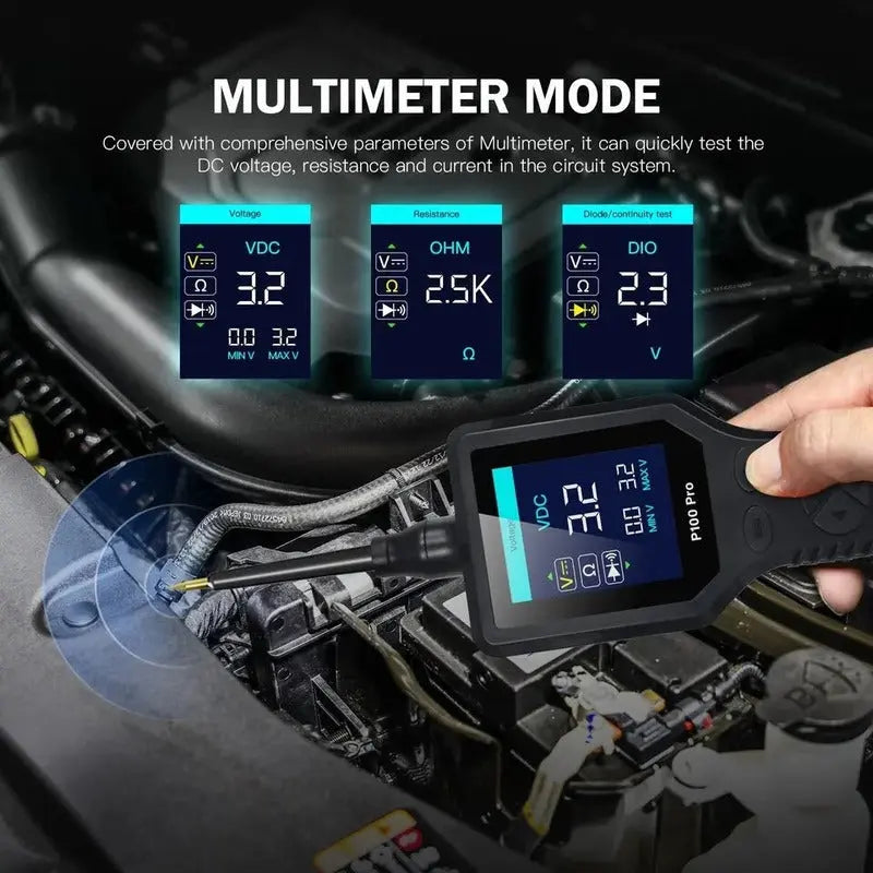 Probador De Circuito Automotriz, Punta Lógica/ Osciloscopio - thor insumos