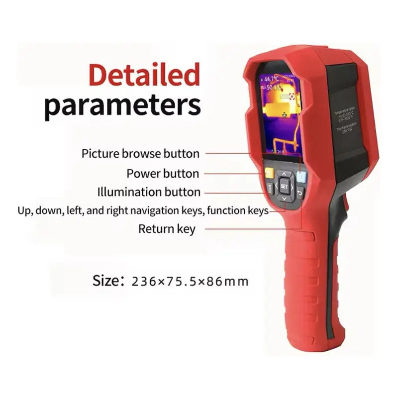 Uni-t Camara Termografica Uti260a - thor insumos