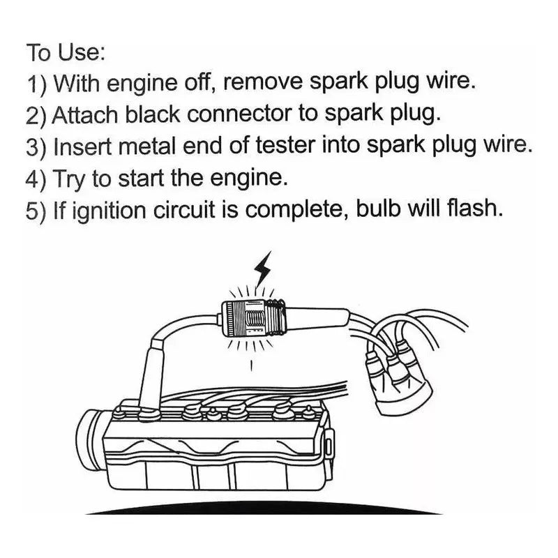 Probador De Bujia Tester Bobina De Encendido thor insumos