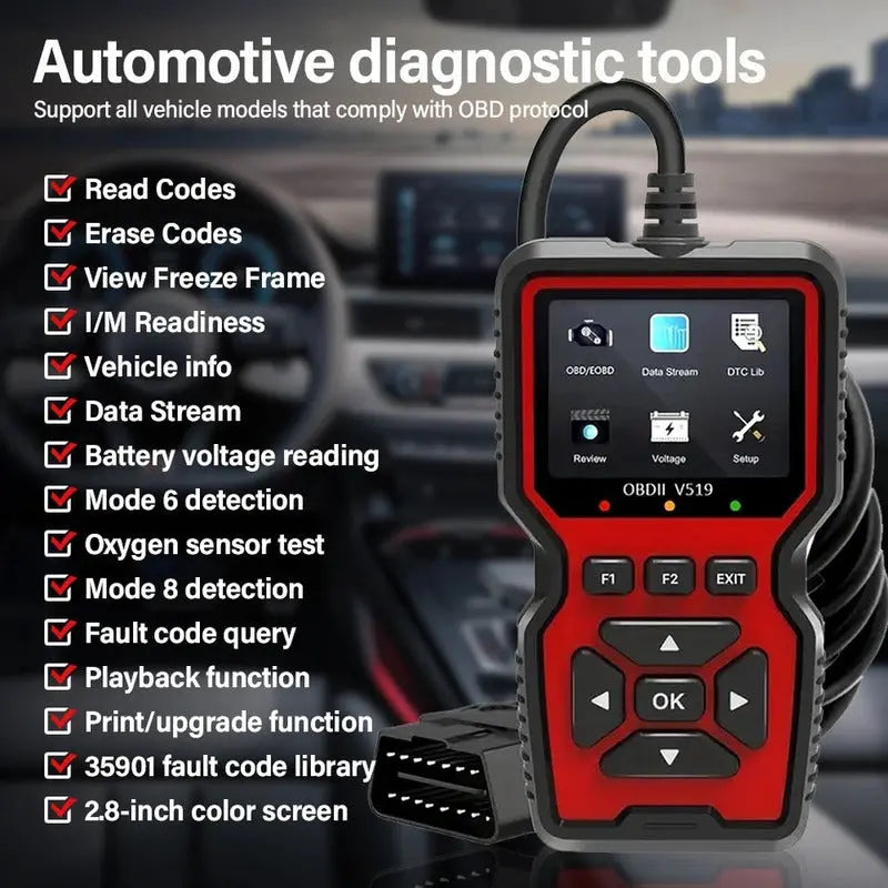 Escáner Obd2 Para Autos Diagnostico Automotriz/ Códigos thor insumos