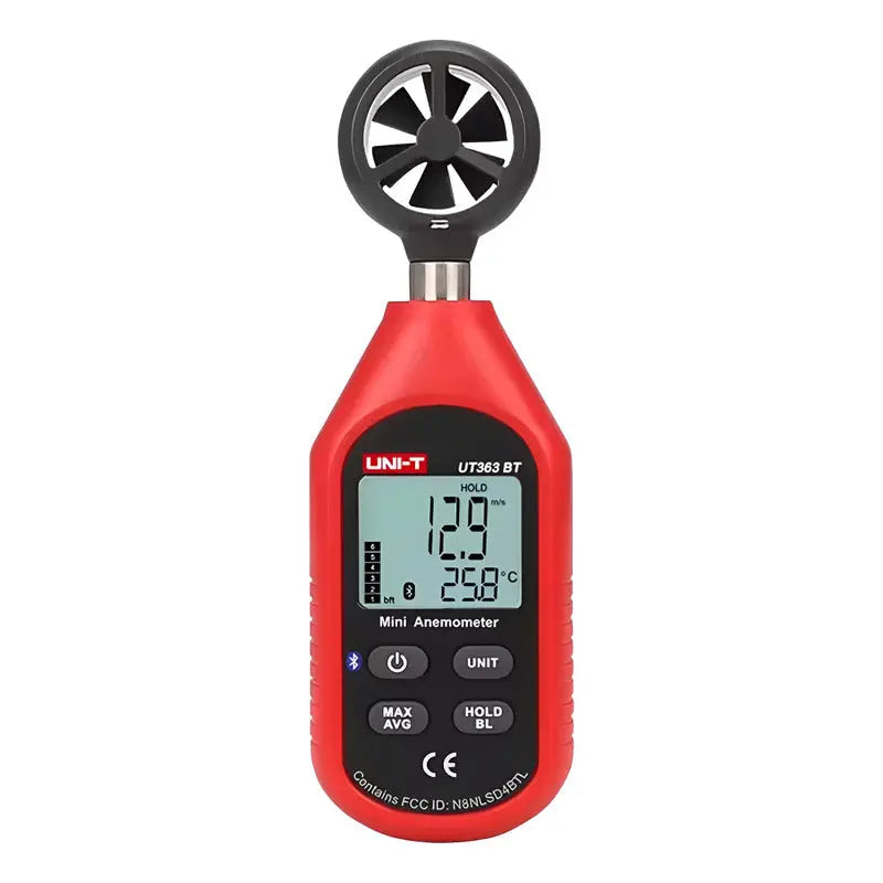 Anemómetro Digital Uni-t Ut363bt/medidor De Viento - thor insumos