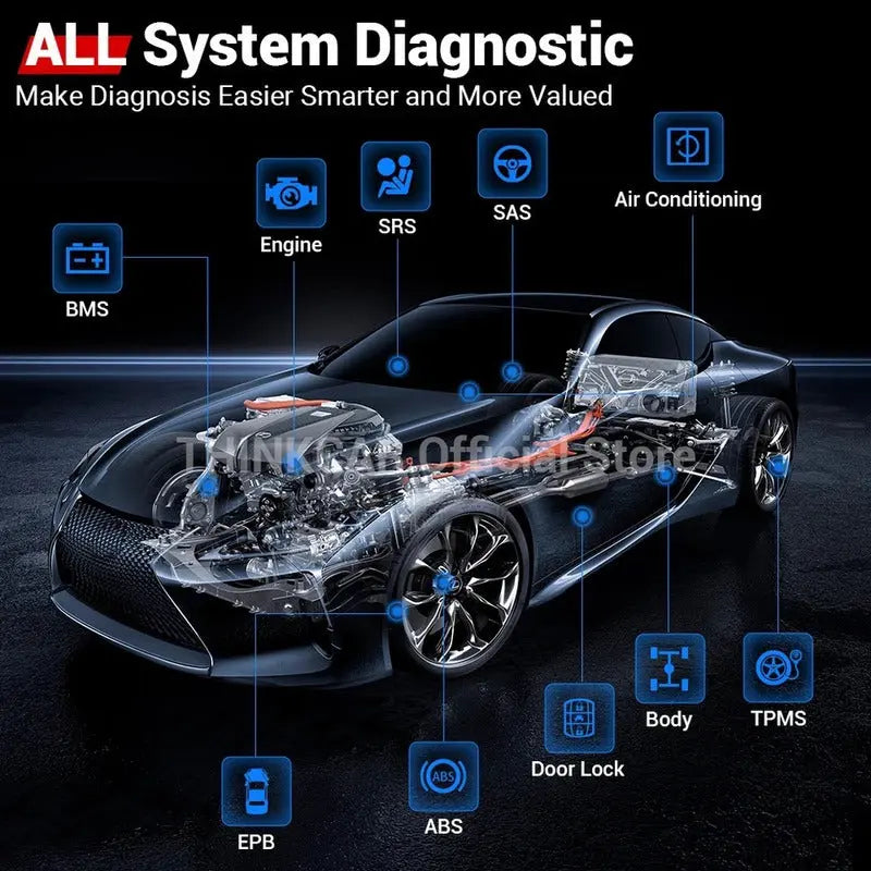 Escaner Multimarca Thinkdiag Diagnostico Automotriz Dpf Y + - thor insumos
