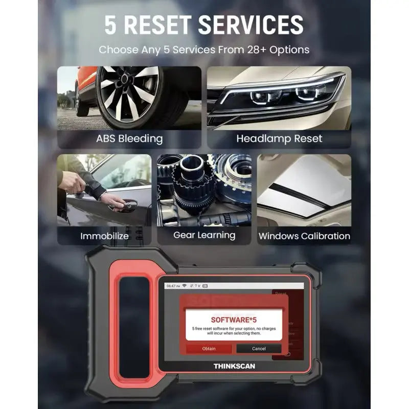Escaner Multimarca Thinkscan Plus S4 (abs/srs/ecm/tcm/ Bcm) - thor insumos