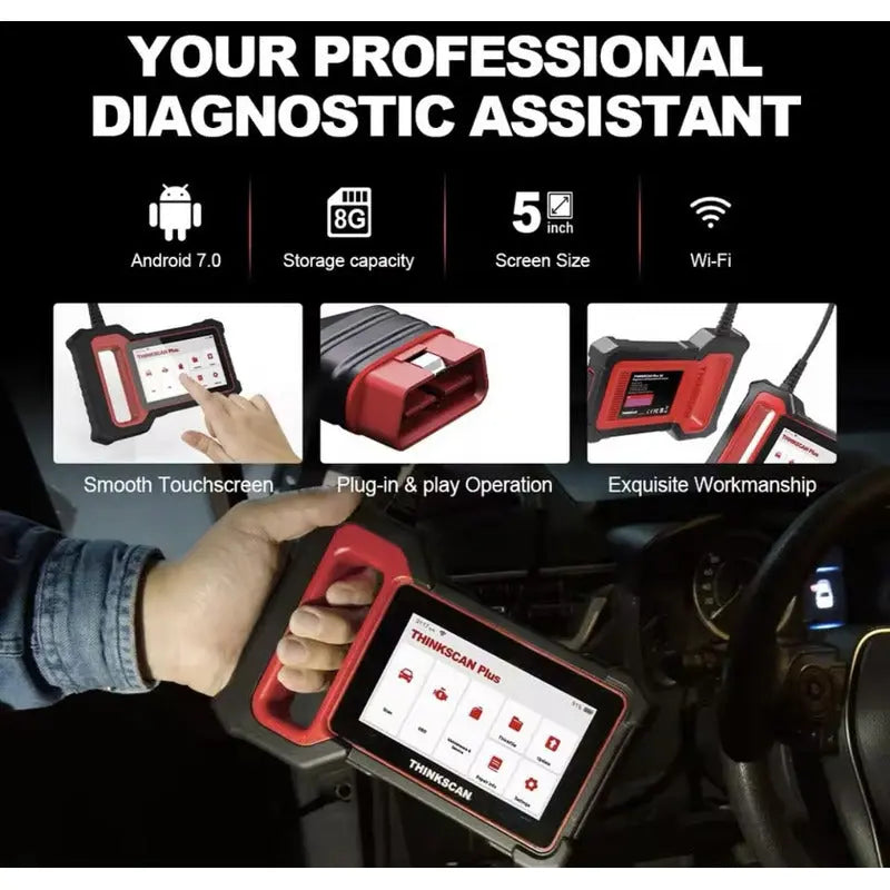 Escaner Multimarca Thinkscan Plus S4 (abs/srs/ecm/tcm/ Bcm) - thor insumos
