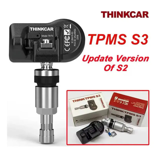 Sensores Tpms Universal Para Auto, Thinkcar S3/ 4 Unidades - thor insumos