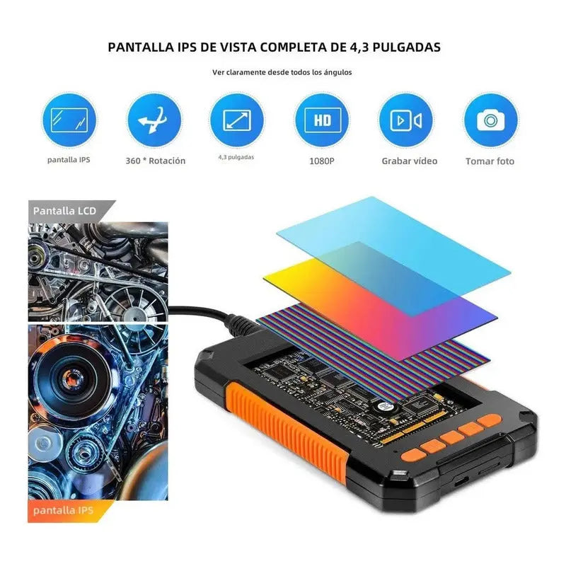 Camara Endoscopica Automotriz, Industrial 2 Metros thor insumos