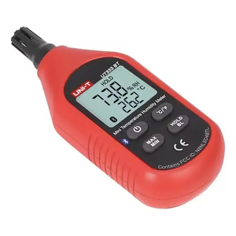 Medidor De Temperatura/humedad, Higrometro Uni-t Ut333 Bt - thor insumos