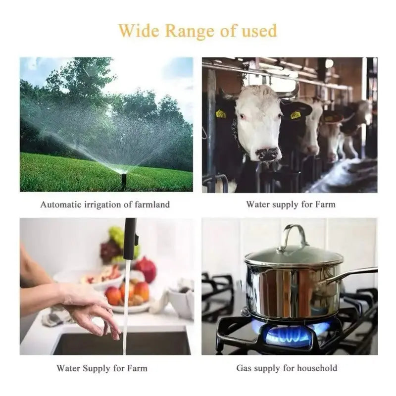 Válvula De Gas Inteligente Con Cierre Automático/wifi/alexa - thor insumos