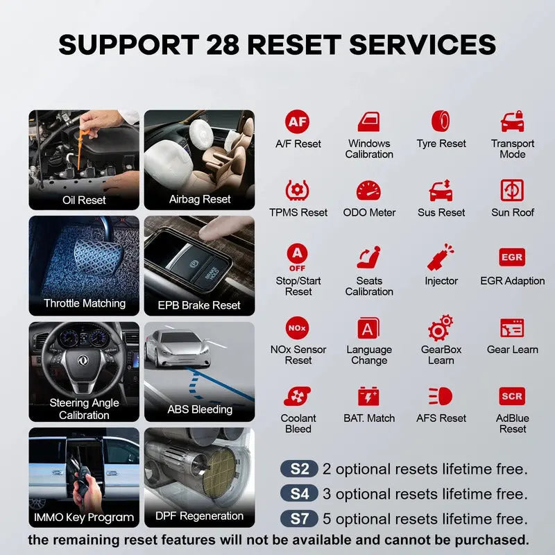 Escaner Multimarca Thinkscan S7 Plus Dpf, Llaves Y Mucho Mas - thor insumos