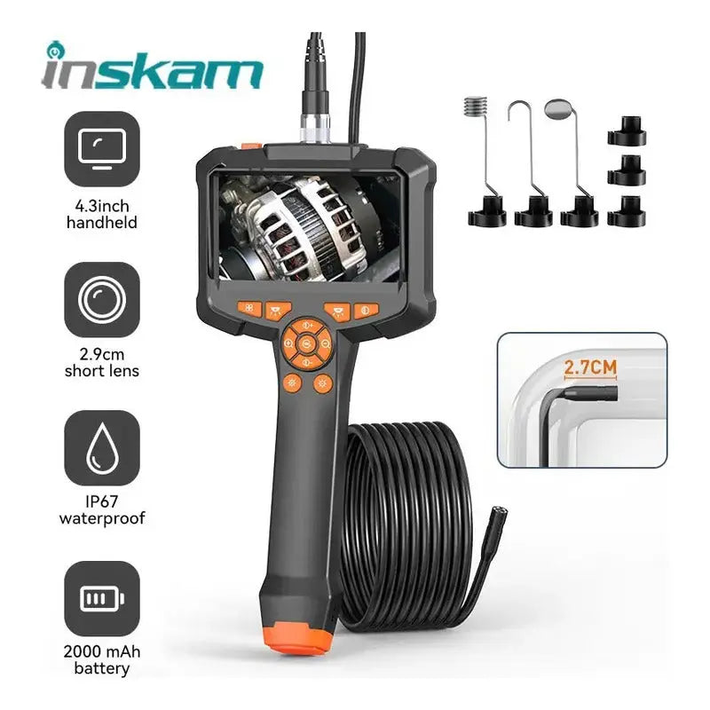 Cámara Endoscópica Automotriz Alcantarillado Inspección 10mt thor insumos