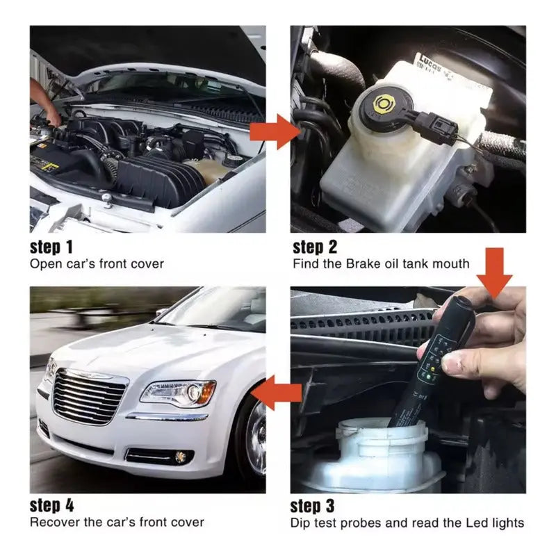 Probador De Líquido De Freno, Diagnóstico Automotriz - thor insumos