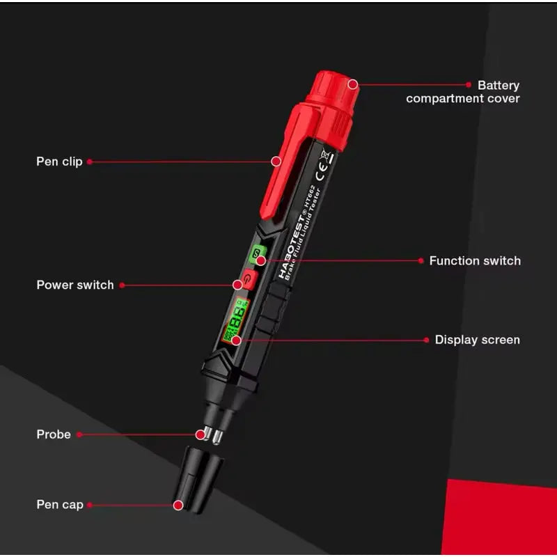 Medidor De Líquido De Freno Para Auto/ Habotest - thor insumos
