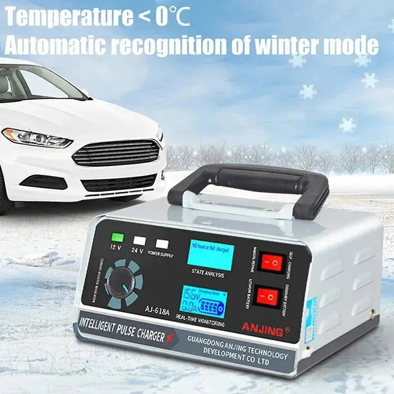 Cargador De Baterías Autos 12v, 24v Reparación De Pulso thor insumos