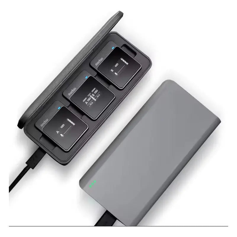 Micrófono Inalámbrico De Solapa Godox Movelink M2 Negro - thor insumos