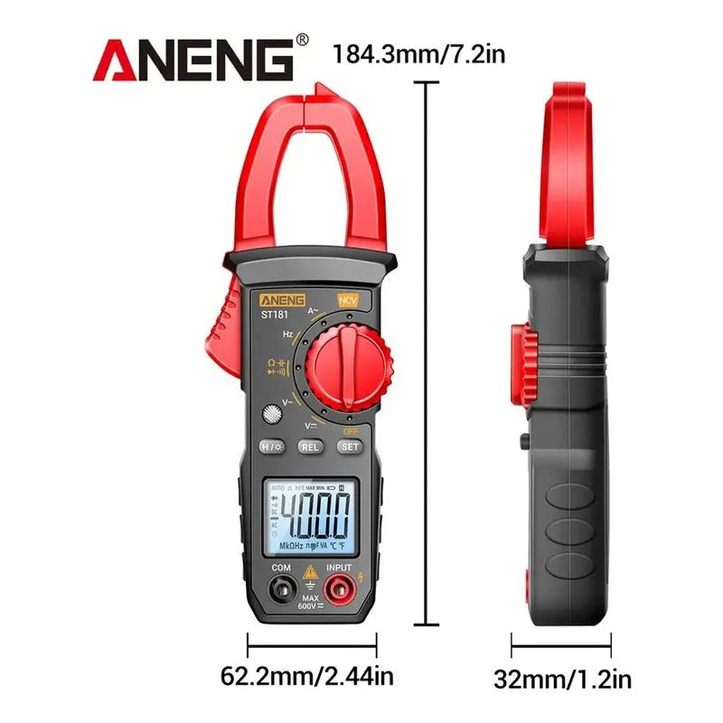 Pinza Amperimétrica, Multitester, Multímetro Digital Aneng thor insumos