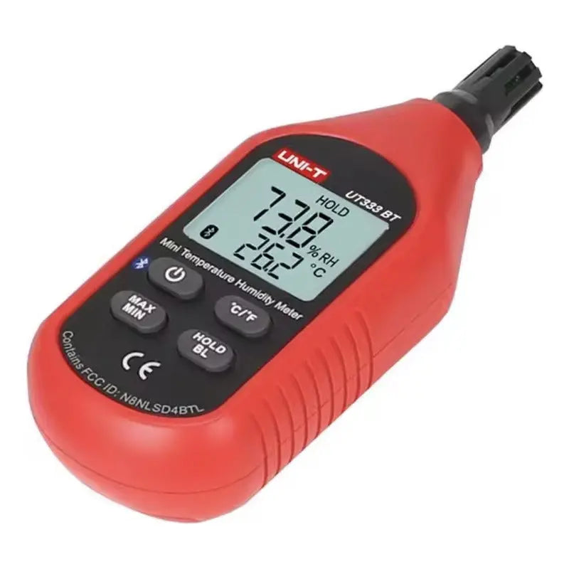 Medidor De Temperatura/humedad, Higrometro Uni-t Ut333 Bt - thor insumos