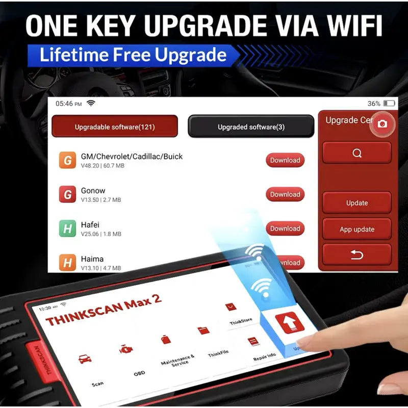 Escaner Multimarca Thinkscan Max 2 Bidireccional +28 Funcion thor insumos