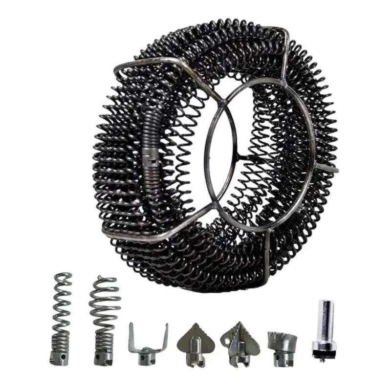 Resorte De Dragado, Destape Alcantarillado 5u/15 Metros 16mm thor insumos