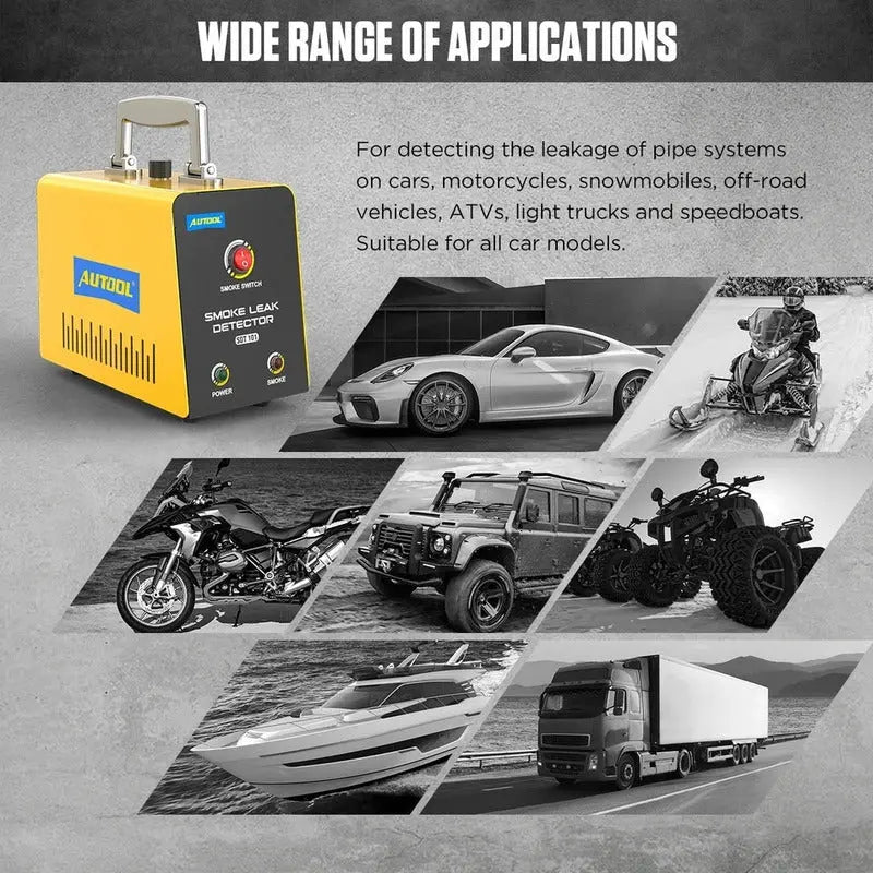 Detector Fugas De Humo Automotriz Autool, Diagnostico - thor insumos