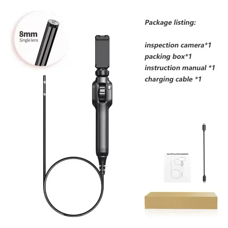 Cámara Endoscópica, Boroscopio, Articulada Para Teléfonos thor insumos