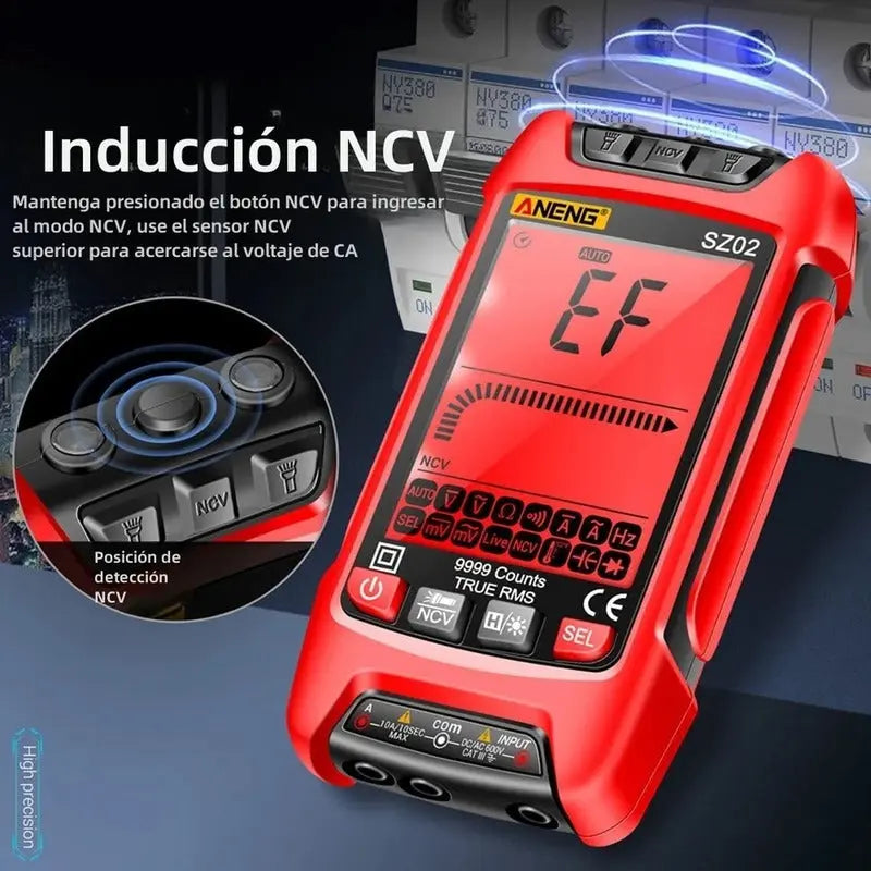 Multímetro Digital Inteligente Con Sensor thor insumos