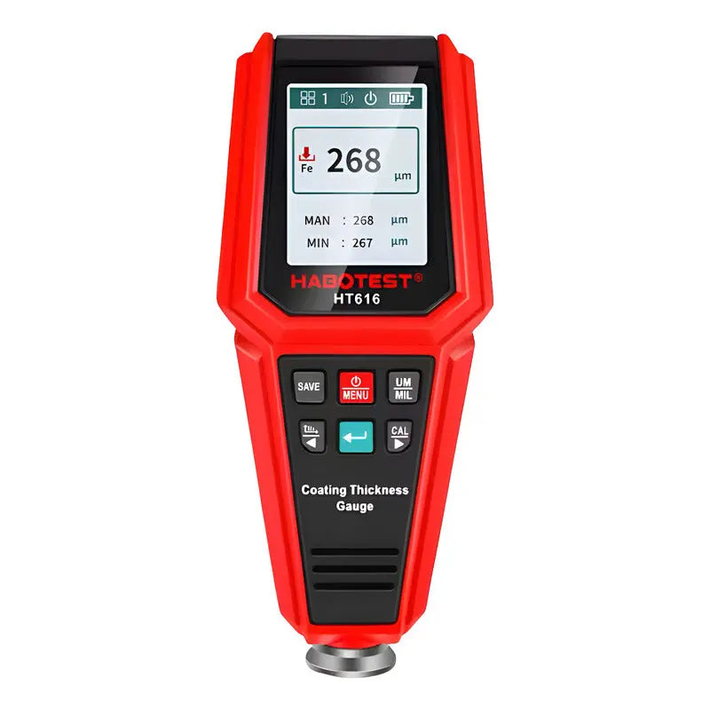 Medidor De Espesor /  Recubrimiento De Pintura Habotest Rojo thor insumos
