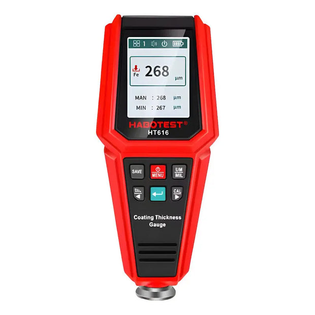Medidor De Espesor /  Recubrimiento De Pintura Habotest Rojo thor insumos