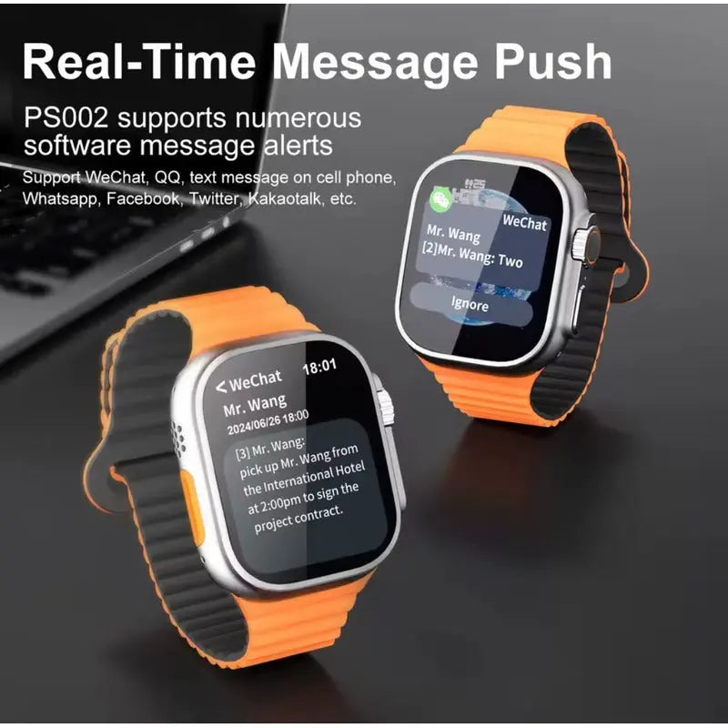 Jdiag Reloj Inteligente Monitoreo Sensor Presión Neumatico Plateado Naranja - thor insumos