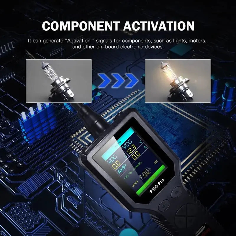 Probador De Circuito Automotriz, Punta Lógica/ Osciloscopio - thor insumos