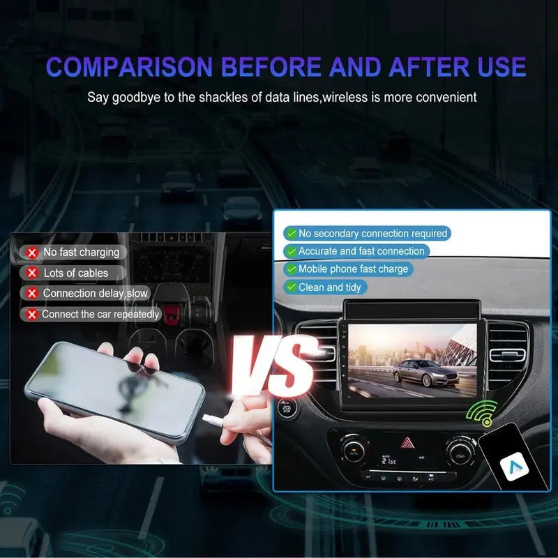 Adaptador Inalámbrico Carplay iPhone thor insumos