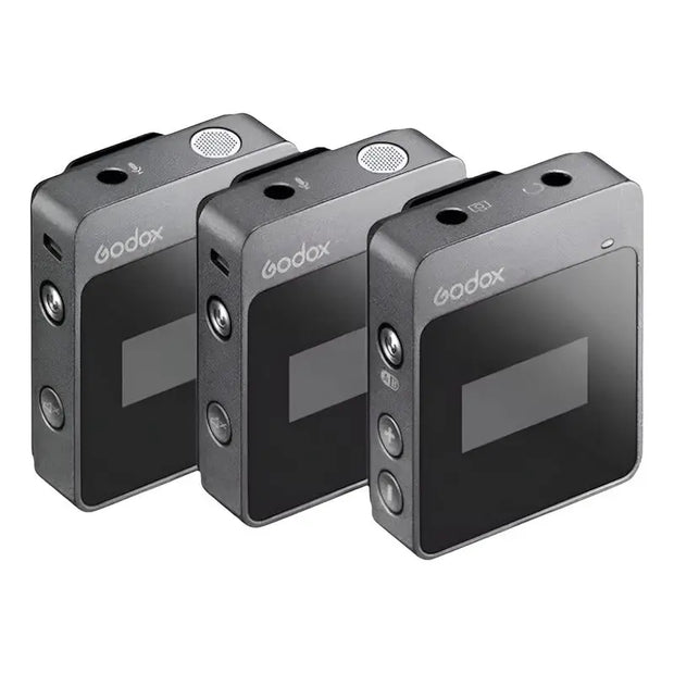 Micrófono Inalámbrico De Solapa Godox Movelink M2 Negro - thor insumos