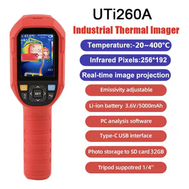 Uni-t Camara Termografica Uti260a - thor insumos