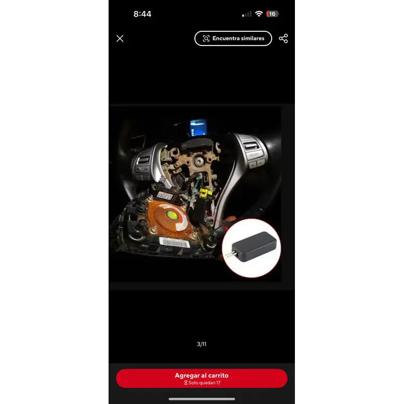 Simulador De Airbag Universal Para Auto / Bolsa De Aire 10u - thor insumos