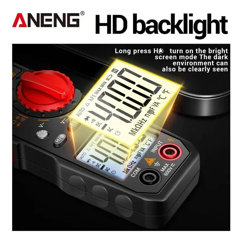 Pinza Amperimétrica, Multitester, Multímetro Digital Aneng thor insumos