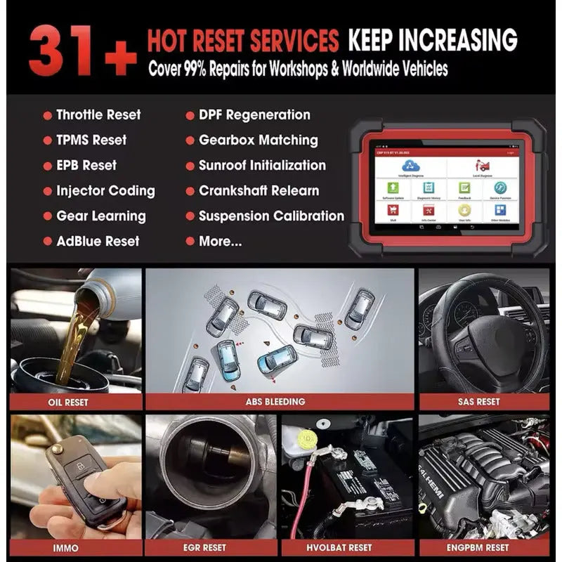 Launch Crp919e Bt Escáner Multimarca 2 Años De Actualización thor insumos