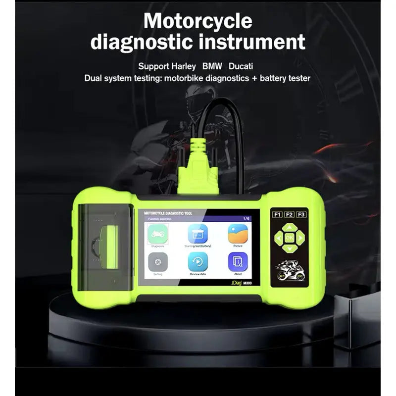 Escaner De Moto Multimarca  Jdiag M300 Version Full Cables thor insumos