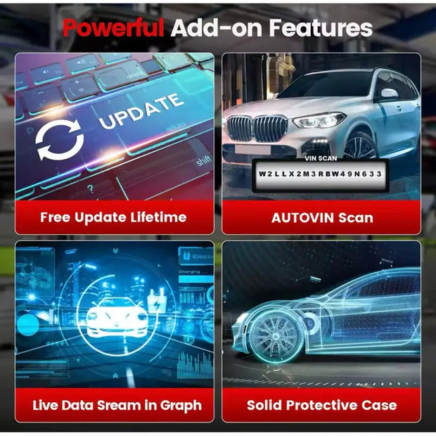 Escaner Automotriz Thinktool Mini 2/can Fd/ 128 Servicios - thor insumos