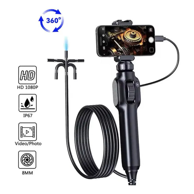 Cámara Endoscópica, Boroscopio, Articulada Para Teléfonos thor insumos