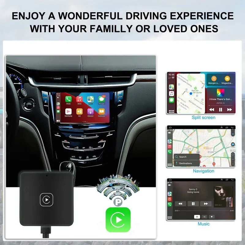 Adaptador Inalámbrico Carplay iPhone thor insumos