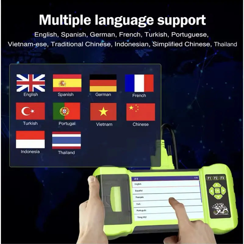 Escaner De Moto Multimarca  Jdiag M300 Version Full Cables thor insumos