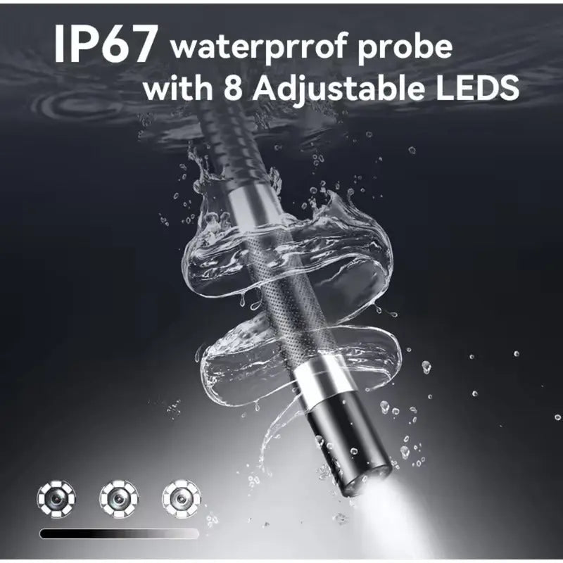 Cámara Endoscópica, Boroscopio, Articulada Para Teléfonos thor insumos